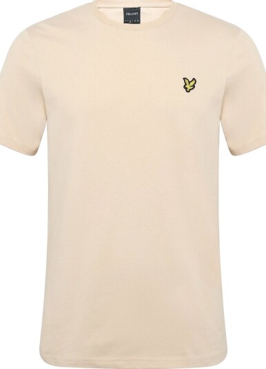 Lyle & Scott Plain T Shirt   WALNUT BEIGE   S