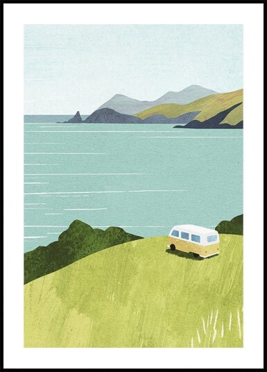 Van Life Poster Plakat / 30x40cm