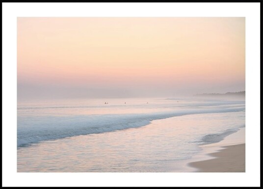Pastel Sunrise Over Calm Sea Plakat Plakat / 70x100cm