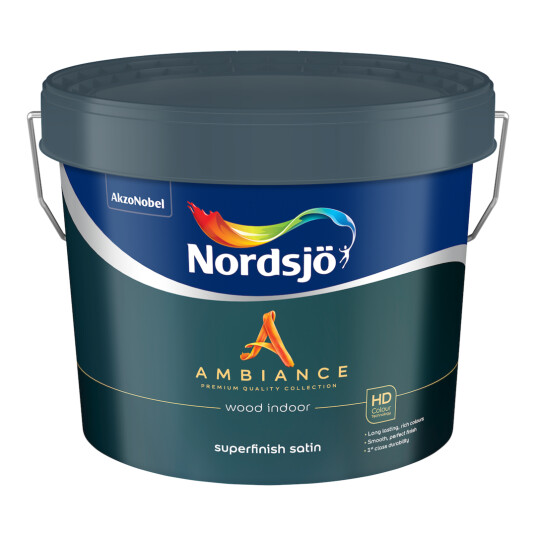 NORDSJØ AMBIANCE SUPERFINISH SATIN BW 2,5L NORDSJØ AMBIANCE SUPERFINISH SATIN BW 2,5L