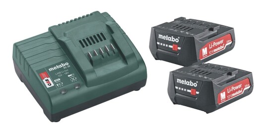 Metabo Basis sett 12V 2 x 2.0 Ah