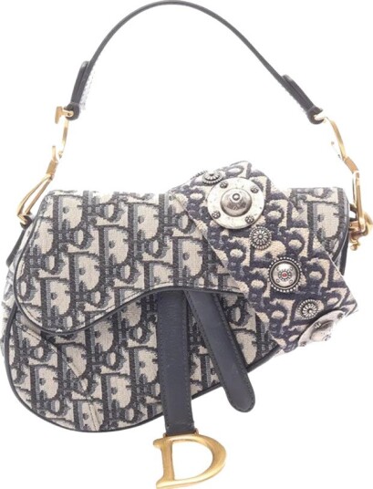 Dior Vintage Dame Pre owned Blå ONE SIZE,