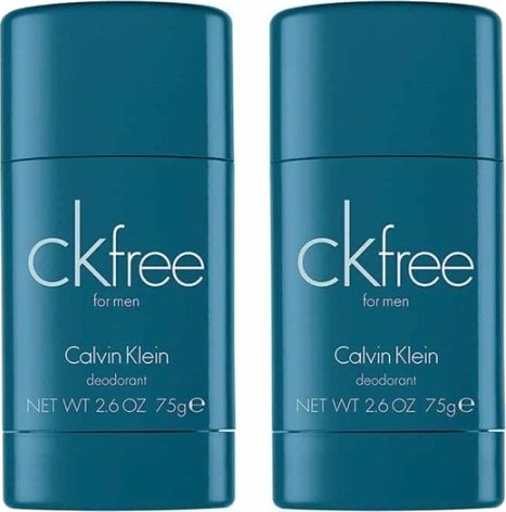 2-pack Calvin Klein CK Free Deostick 75ml