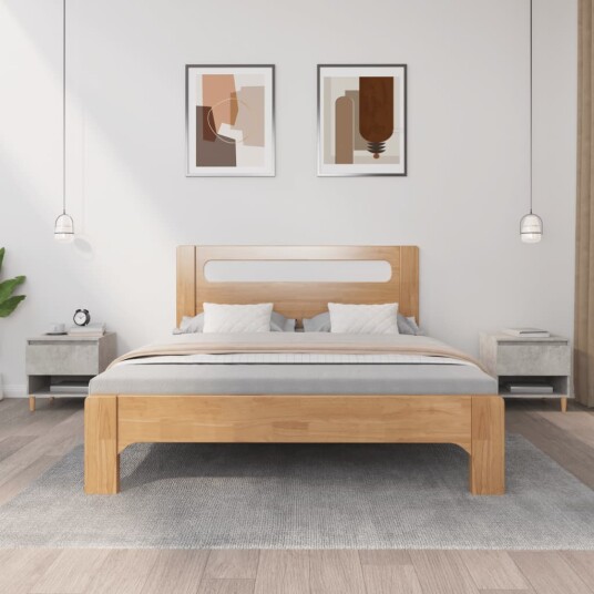  Nattbord 2 stk betonggrå 50x46x50 cm konstruert tre 8720845668860