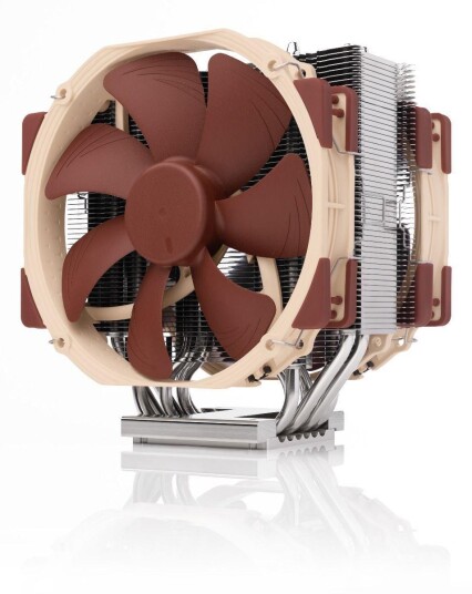 Noctua NH-U14S CPU-kjøler 140mm med Lavt Lydnivå for SP6, sTRX5, sWRX9 - Lysebrun