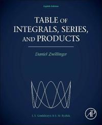 Zwillinger Daniel Table of Integrals Series and Products