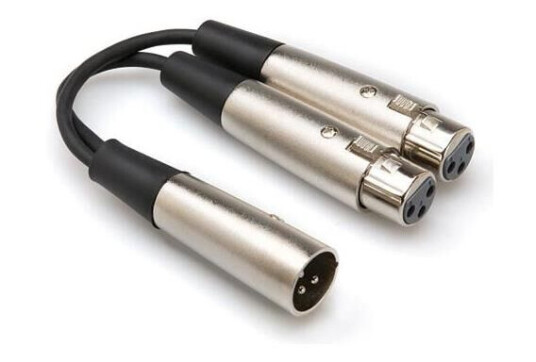 Hosa Y-Kab Xlrm/2xlrf
