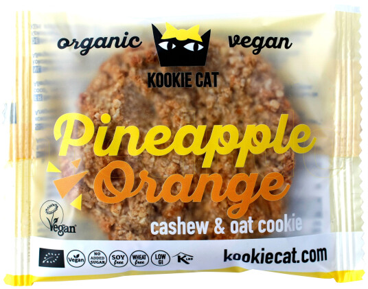 Kookie Cat Pineapple Orange Ø 50g Kookie Cat Pineapple Orange Ø 50g