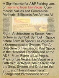 Learning From Las Vegas Av Robert (Venturi Scott Brown & Associates Inc) Venturi, Denise Scott (Architect Venturi Scott Brown & Associates Inc