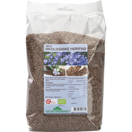 Natur Drogeriet Natur-Drogeriet Linfrø Hele Ø 1 Kg