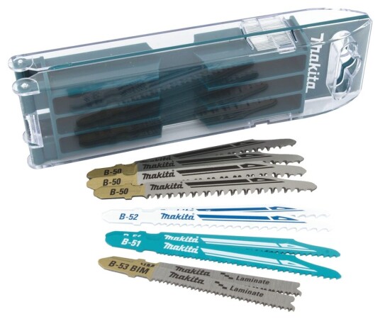 Makita B-44426 Stikksagbladsett for Tre og Metall - 10 Deler