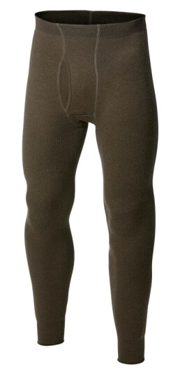 Woolpower Long Johns with Fly 200 M, Pine Green