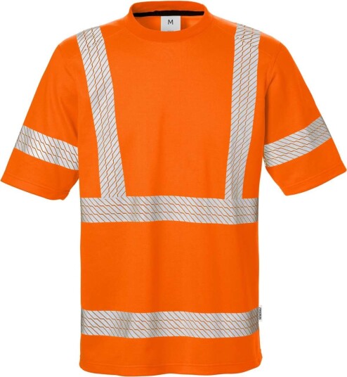 Fristads T-Shirt 7407 Thv, Klass 3 Varsel Orange 3xl