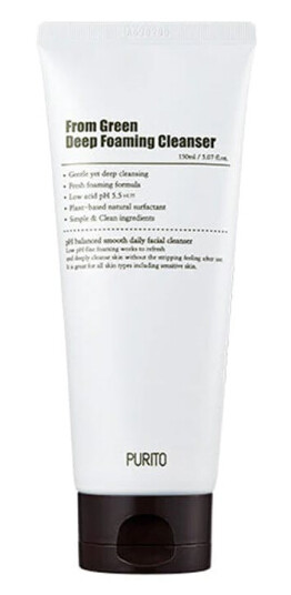 Purito From Green Deep Foaming Cleanser 150 ml Ansiktsrens Purito From Green Deep Foaming Cleanser 150 ml Ansiktsrens