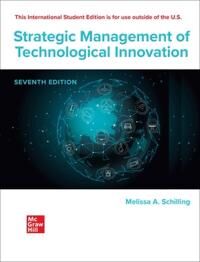 Strategic Management Of Technological Innovation Ise Av Melissa Schilling Strategic Management Of Technological Innovation Ise Av Melissa Schilling