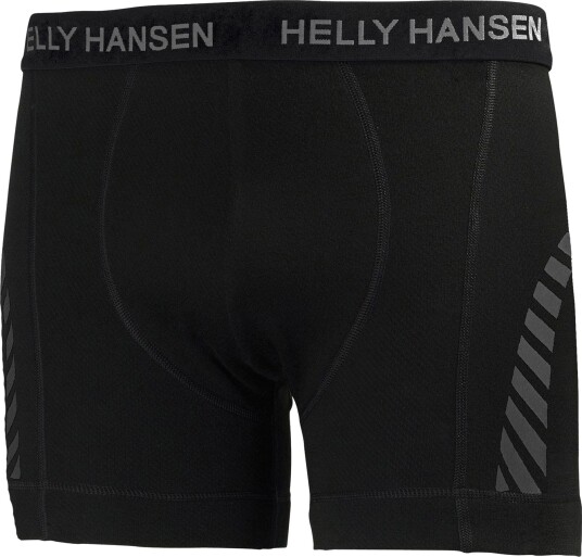 Helly Hansen Herre HH Lifa Merino Ikke-kløende Flatlock Boxer Svart XL SvartXL