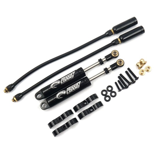 Yeah Racing DDP-100BK 100mm Desert Lizard Piggyback Internal Spr Yeah Racing DDP-100BK 100mm Desert Lizard Piggyback Internal Spr