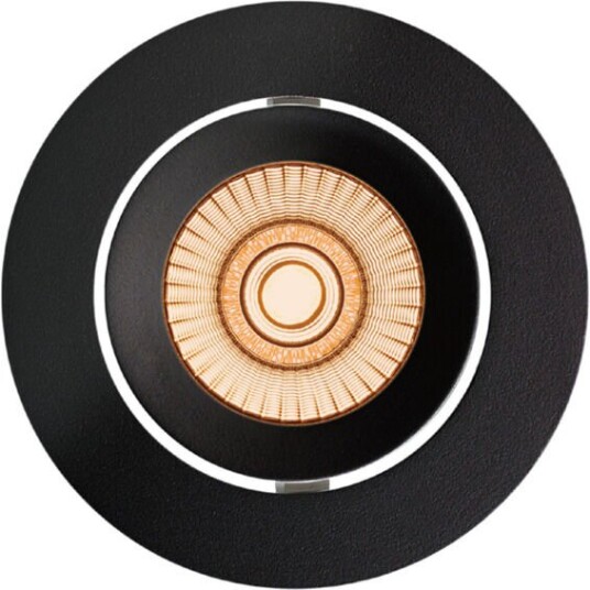Namron Alfa reflektor Downlight WarmDim 10W matt sort - 3220265