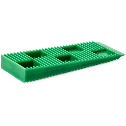 Habo Kile 8030 grønn plast 80x30x10mm 16 stk