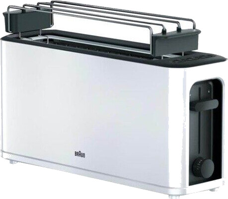 Braun PurEase Brødrister 1 Spor Hvit HT3110WH Braun PurEase Brødrister 1 Spor Hvit HT3110WH