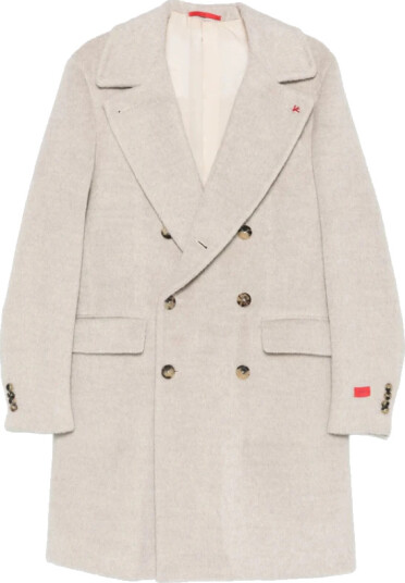 Isaia Herre Frakker Beige XL, Isaia Herre Frakker Beige XL,
