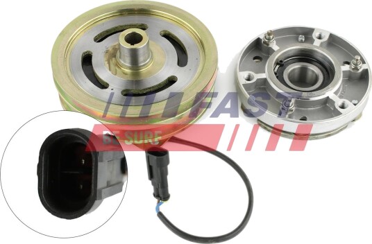 FAST FT45659 Clutch, kjølevifte