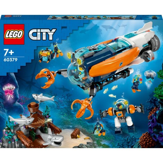 Lego City Dyphavsutforskere Med Ubåt 60379