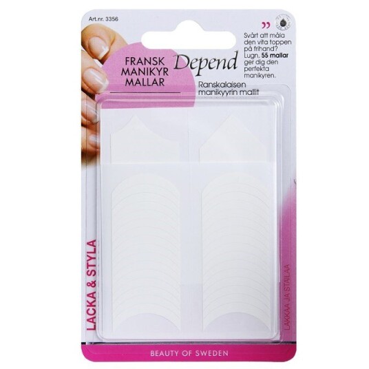 Depend Fransk Manikyr Mallar Depend Fransk Manikyr Mallar
