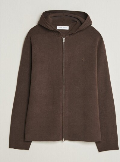 Samsøe Samsøe Niklas Full Zip Hoodie Delicioso