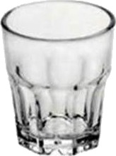 Shotglas 3.3 Cl Ø4.4X4.9Cm. Flergangs Polycarbonat,24 Stk/Krt