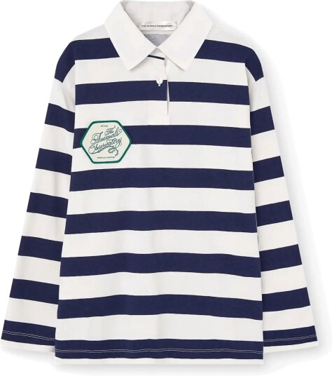 THE ANIMALS OBSERVATORY Lionfish Kid Polo Shirt Navy Navy 6 Y