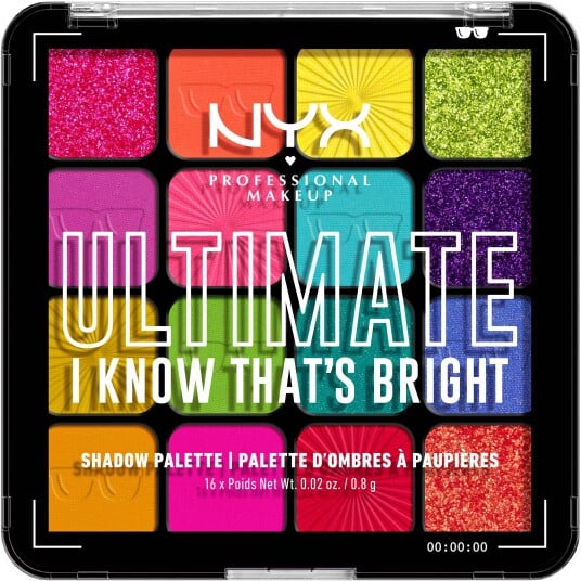 NYX Professional Makeup Ultimate Color Palette 16 Pan I Know That