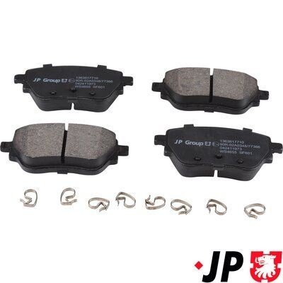 Bremseklosser JP GROUP 1363617710