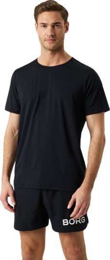 Björn Borg Men's Borg Feather T Shirt Black Beauty S