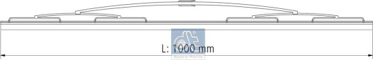DT Spare Parts 3.35047 Vindusvisker
