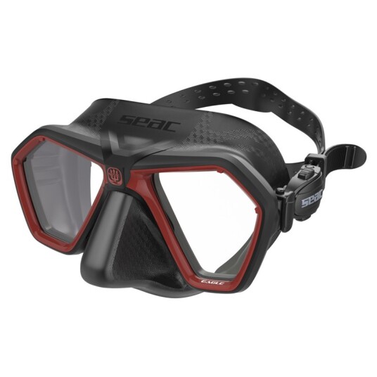 Seac Dykkemaske Eagle S/Bl Red Seac Dykkemaske Eagle S/Bl Red