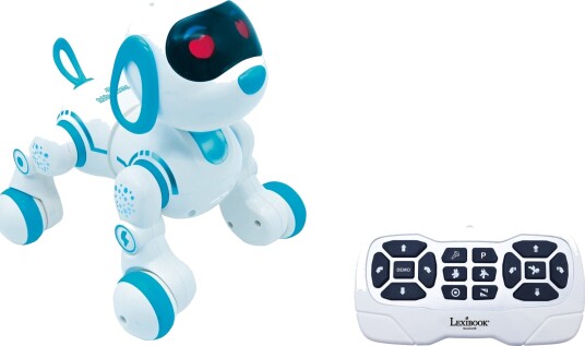 Lexibook Power Puppy Jr. Robothund med Fjernkontroll og Oppladbar Batteri