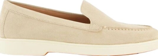 Santoni Dame Sko Beige 38 1/2 EU,