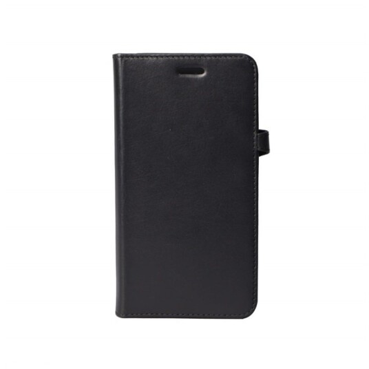 Buffalo Lommebokveske iPhone XS Max Flip-cover i Skinn Sort med Kredittkortlomme