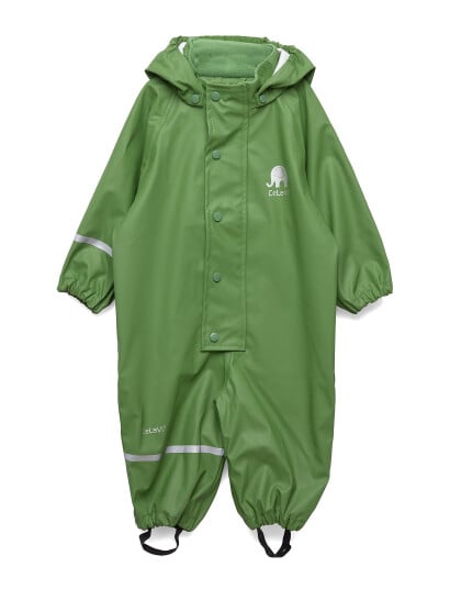 CeLaVi Rainwear Suit Solid Pu Green 110