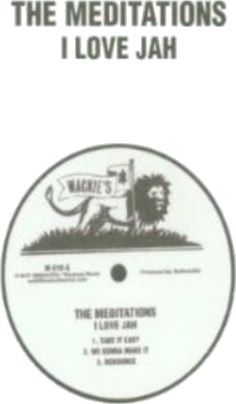 The Meditations I Love Jah CD