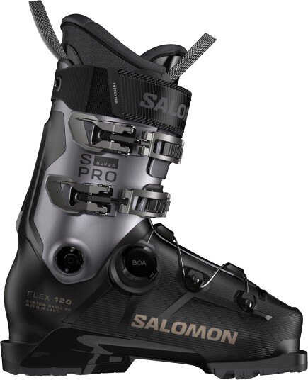Salomon Skisko Herre S/Pro Supra Boa 120 Black/Hematite Met./Titanium Met. Pd Black/Hematite Met./Titanium Met. Pd 25-25.5