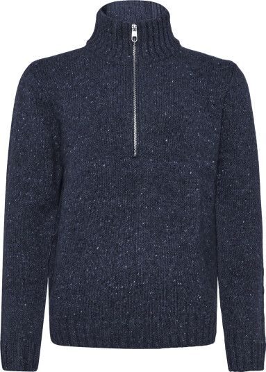 Revolution Half Zip Knit   Navy   XL