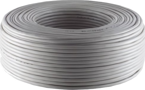 Shiverpeaks Basic-S Telefonkabel Grå 10 M 4-Leder For Innendørs Bruk Med Stiv Indre Leder Skjermet 2X2x0,6 1 Stk Bs76840-10