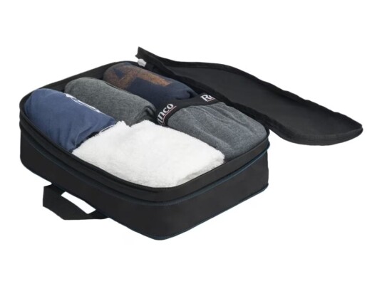 DICOTA Eco Travel Accessories Pouch SELECT M - Bærepose for kluter og sko - 300D PET - svart