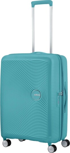 American Tourister Soundbox ekspanderende medium koffert 67 cm Turquoise Tonic