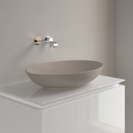 VILLEROY & BOCH LOOP & FRIENDS OVAL SERVANT C+ 62X42 ALMOND