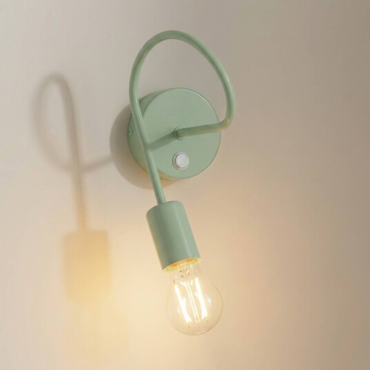 Vegglampe Oxford HELAM dimbar Grønn Stue / spisestue Metall Ung stilretning