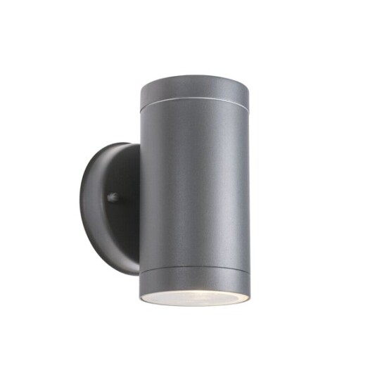 Vegglampe Airam Alppila XL GU10 Antrasitt