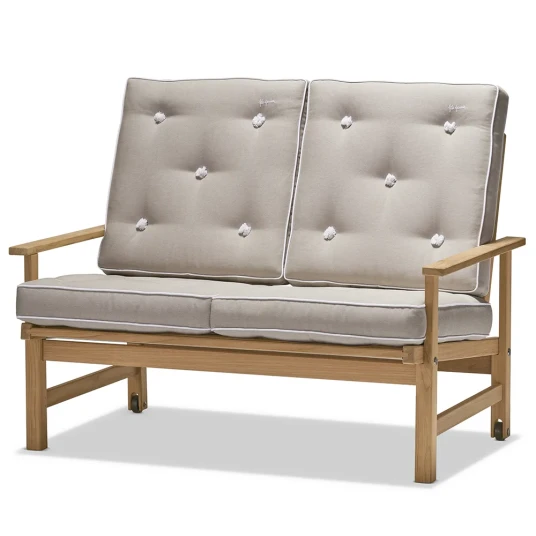 Fri Form 2 seters sofa teak